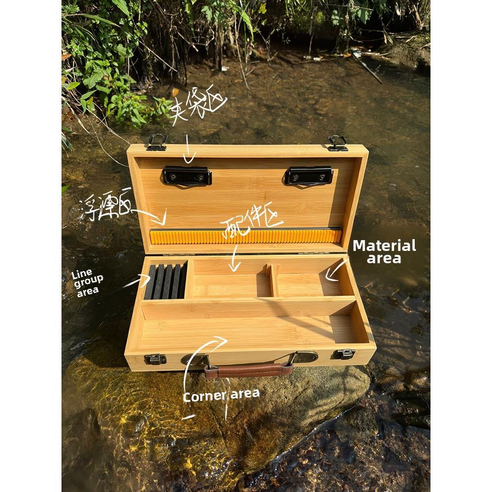 Micro fishing storage box, portable box