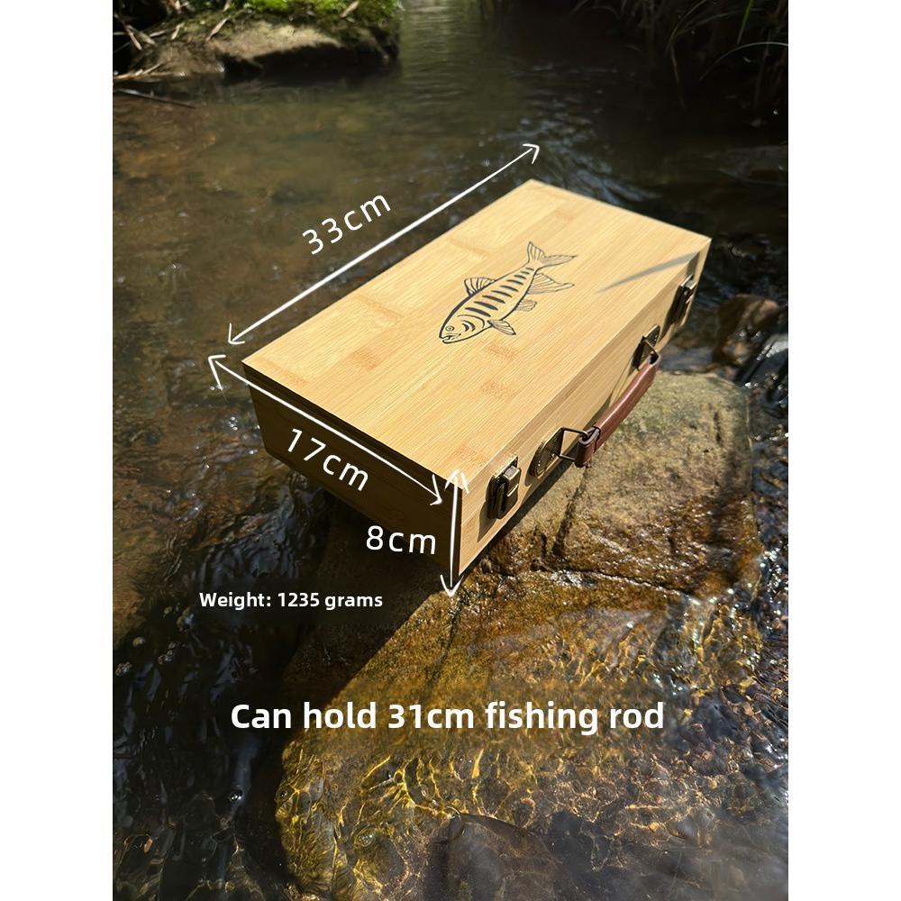 Micro fishing storage box, portable box