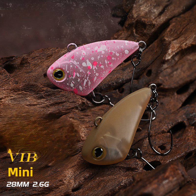 Ming Lan, kick mini VIB Luya 28mm2.6g stream micro-object bait horse mouth rainbow trout mouth bait
