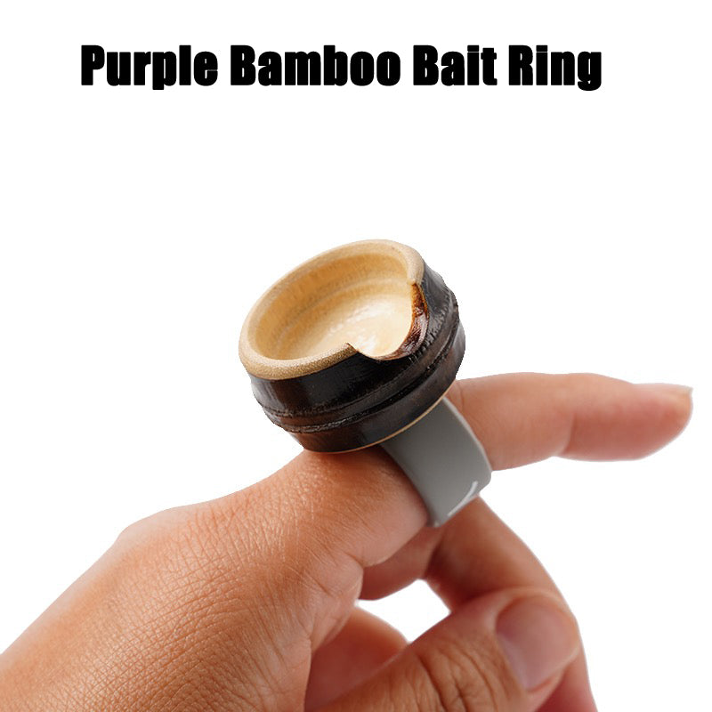 Purple Bamboo Bait Ring