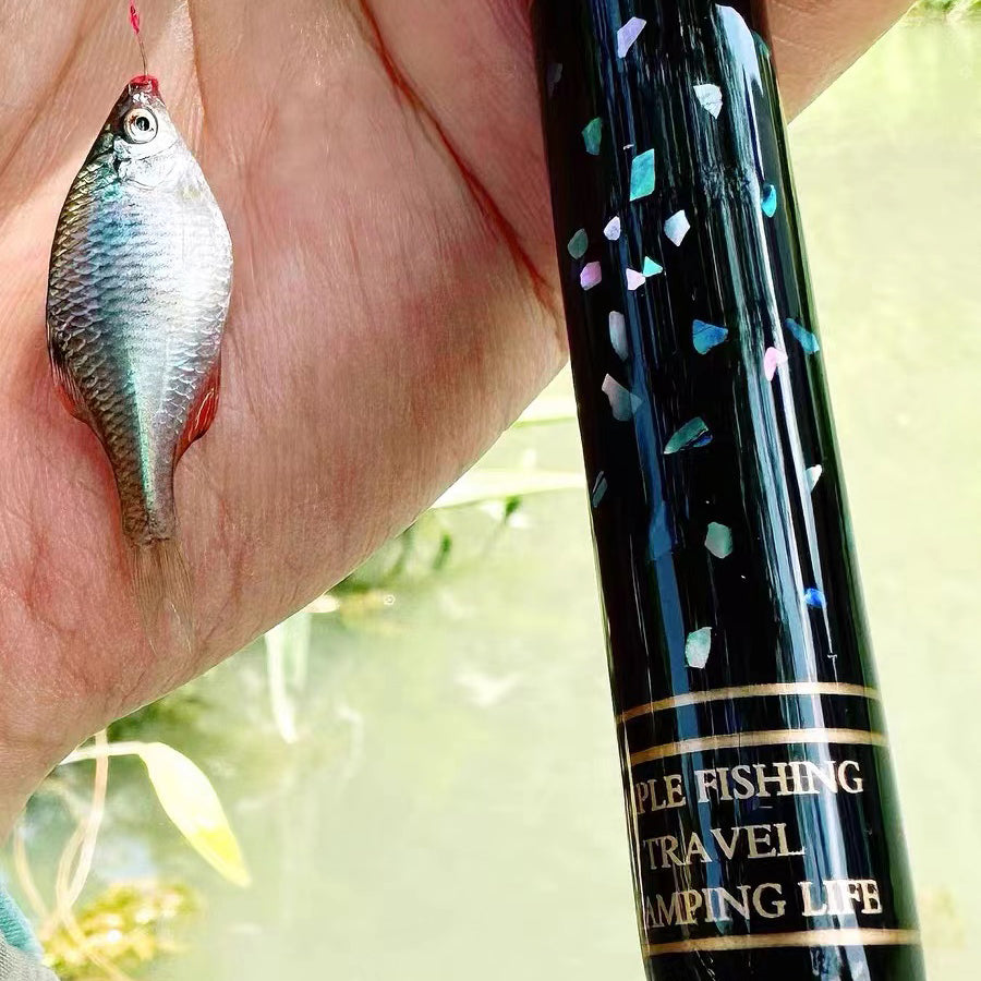 MicroFising rod—Starry rain version