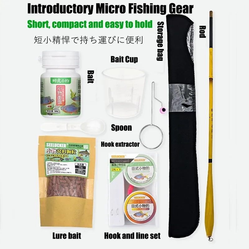Introductory MicroFishing Rod Suits