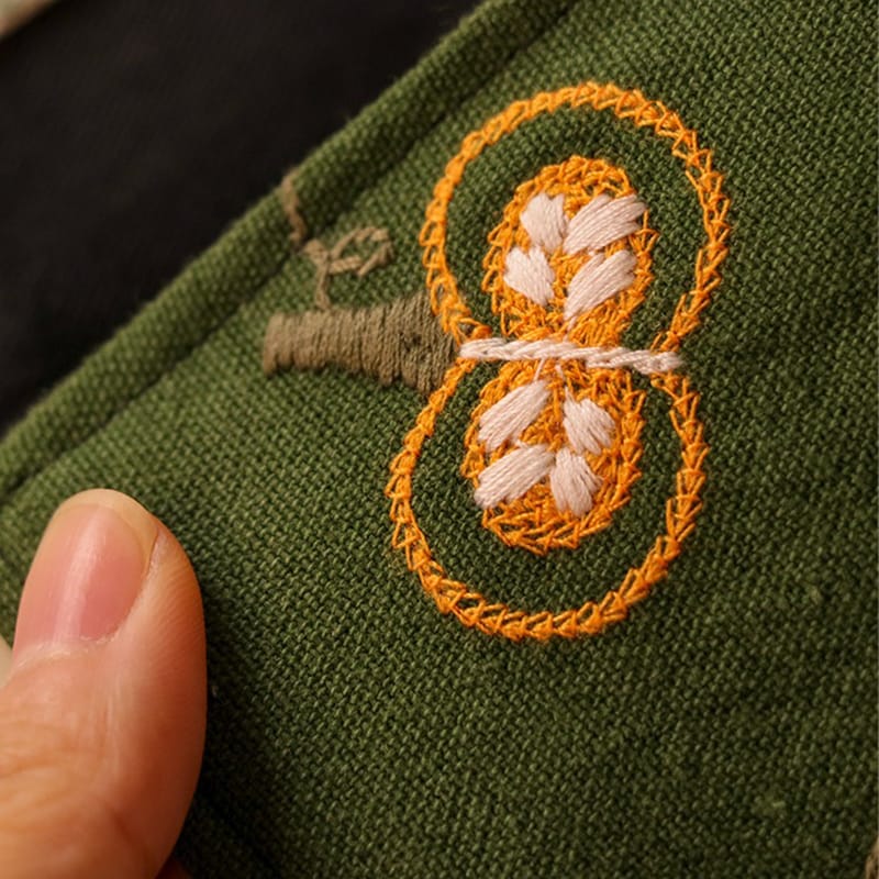 MicroFishing rod storage bag