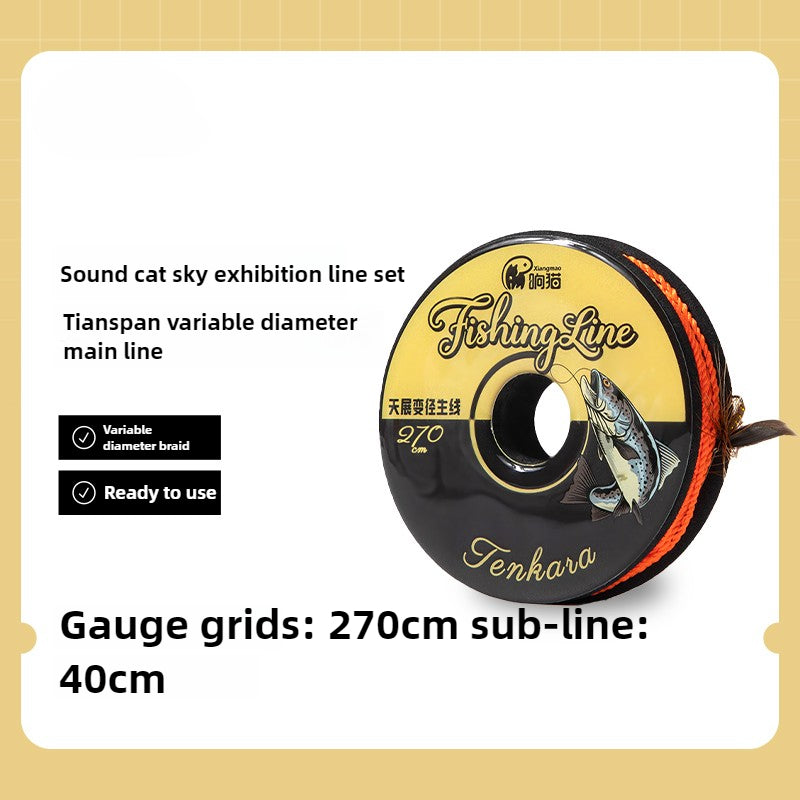 Ring cat 4ETenkara variable diameter master sub set