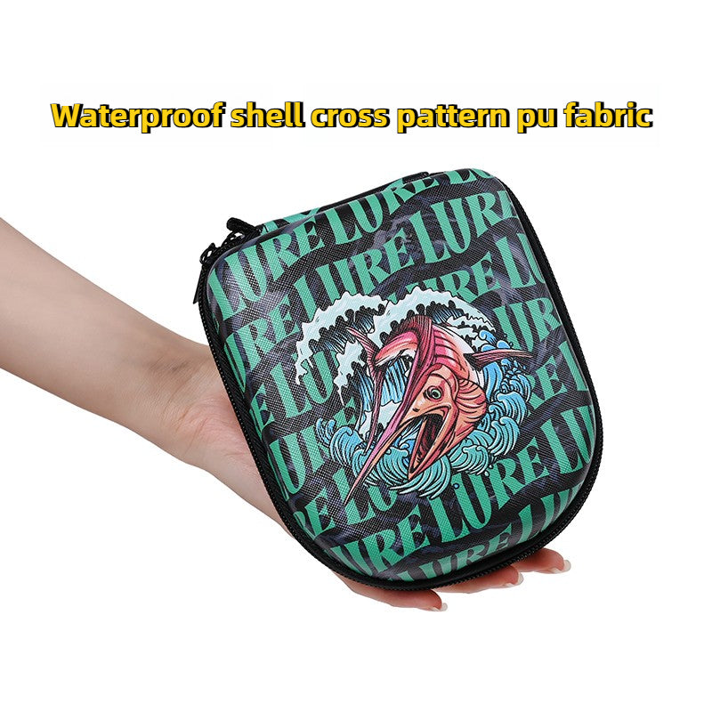 Hard Shell Baitcasting Reel Bag – Protective Storage Case for Water Drop Wheels