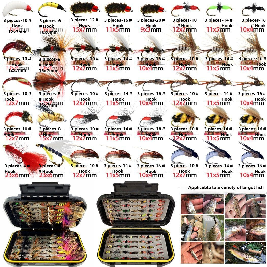 All-in-One Fly Tying Lure Kit for Small & Medium Fish