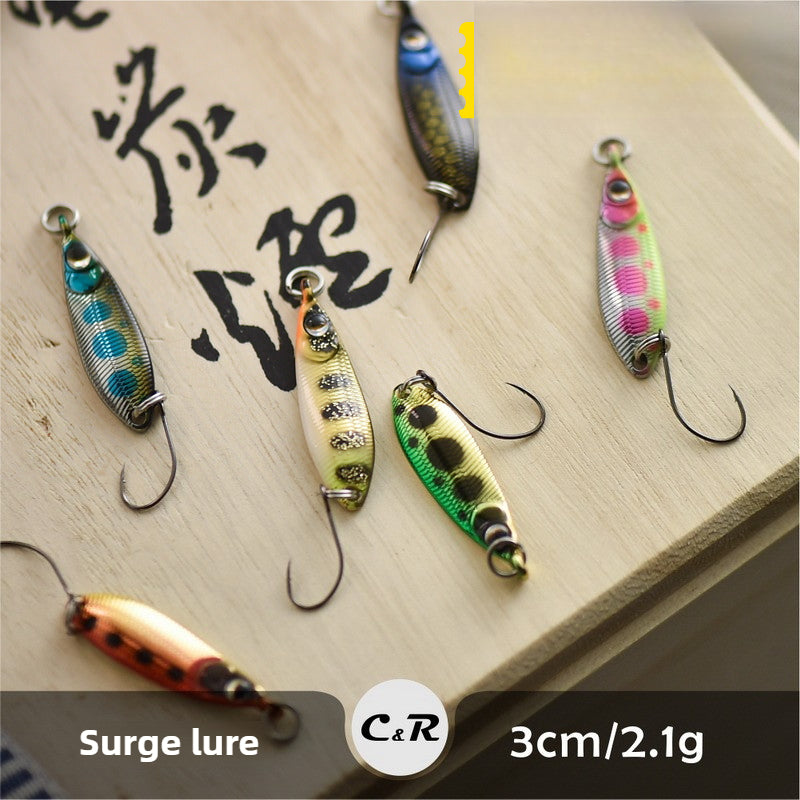 Bait 2.1g3.5g Bionic Livery Insect Sequin Horse Mouth Red Eye Rainbow Trout Army Fish Luya Fake Bait