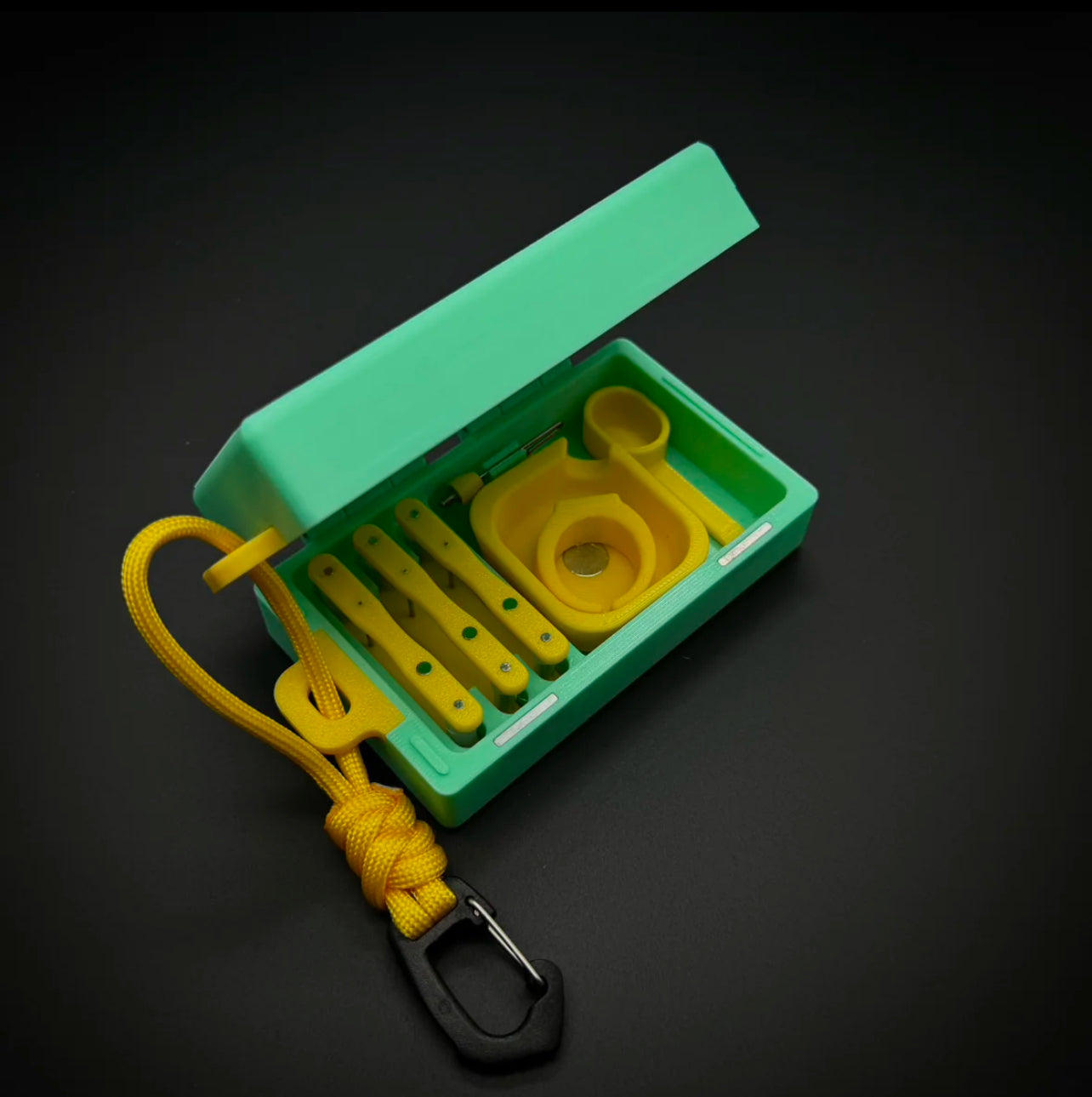 Mini Micro Fishing Accessory Kit – Customizable with Rigs, Bait Tray & Float Holders