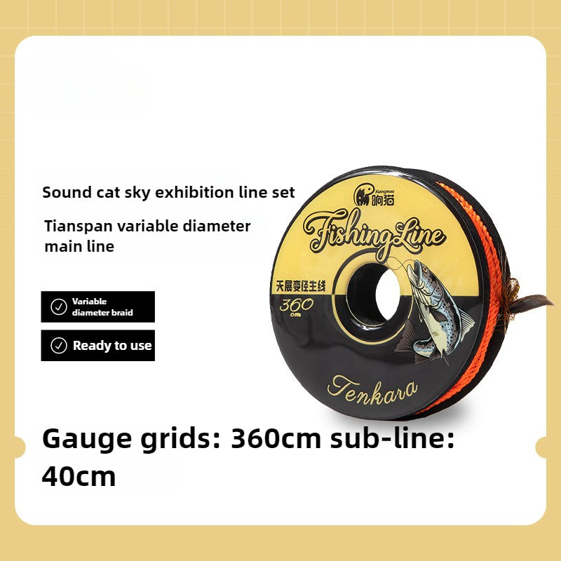 Ring cat 4ETenkara variable diameter master sub set