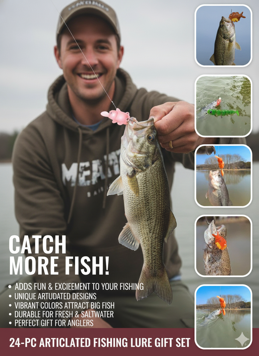 The "Monster Catch" Christmas Lure Advent Calendar (24-PC Exclusive Set)