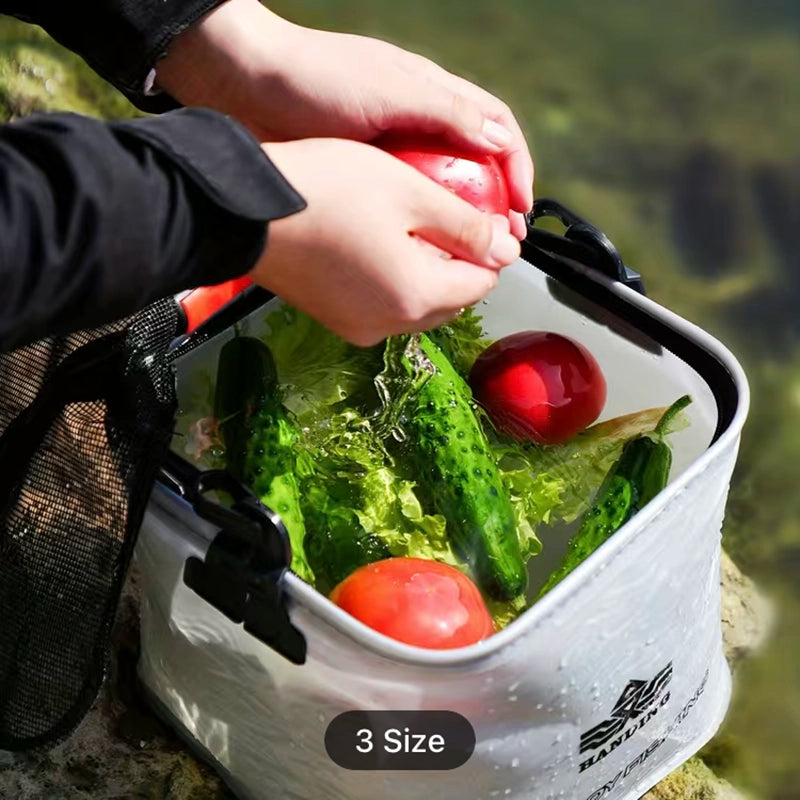 Fishing Bucket 10L Portable Fishing Water Pail
