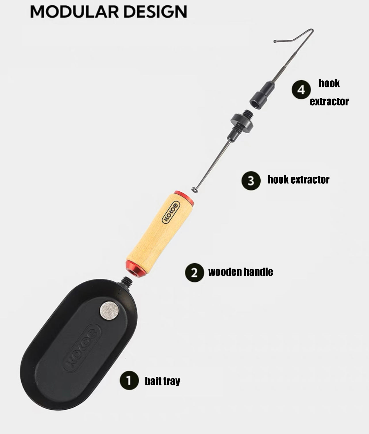 3-in-1 Multi-Purpose Bait Tray for Micro-Fishing!