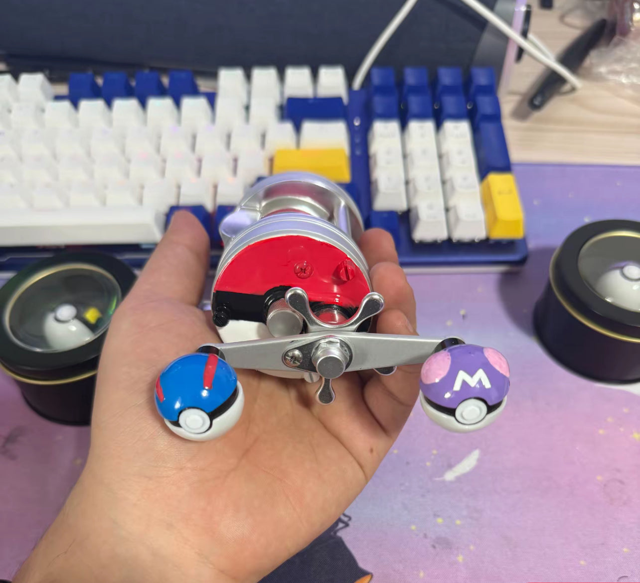 Collector Sphere Fishing Reel Knob Upgrade – 4 Custom Designs
