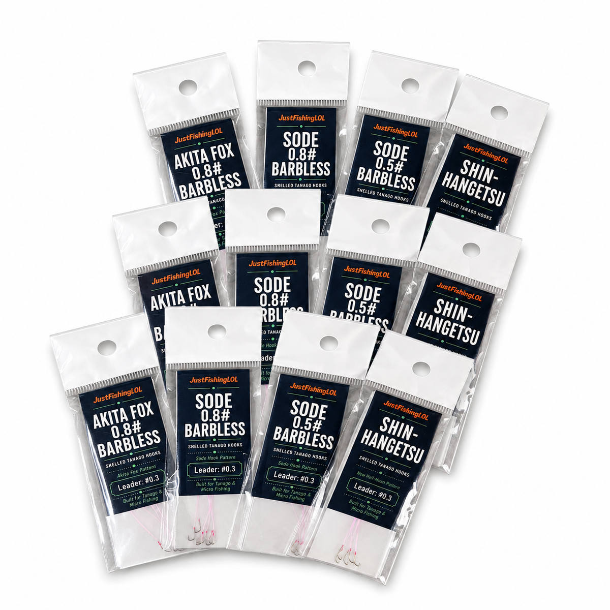 Pre-Tied Tanago Hooks – 4 JFL-Recommended Patterns