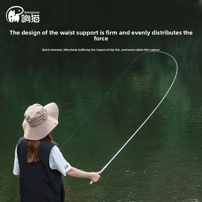 Xiangmao 4B Adjustable Micro Fishing Rod – Ultralight Pocket Rod for Tanago /Micro Fishing