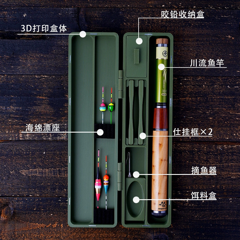 Mini Ultralight Tenkara Stream Rod – Portable Collapsible Design