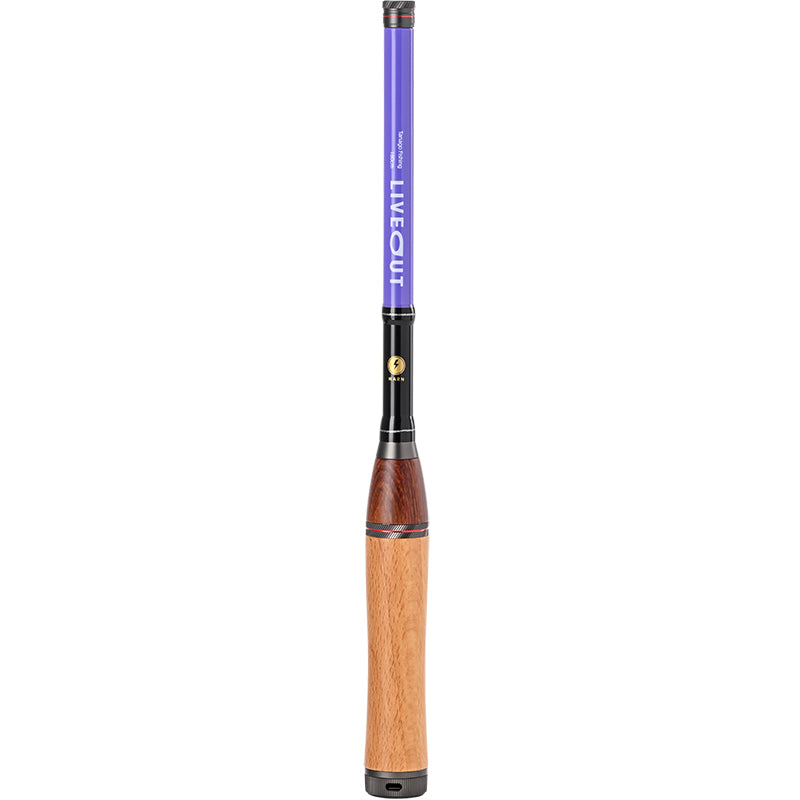 LIVEOUT micro-object fishing rod, ultra-light portable retro mini fishing rod