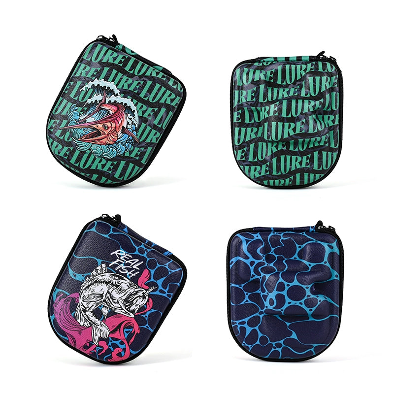 Hard Shell Baitcasting Reel Bag – Protective Storage Case for Water Drop Wheels