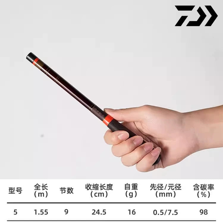 DAIWA up to gigawatts, pocket mini short rod