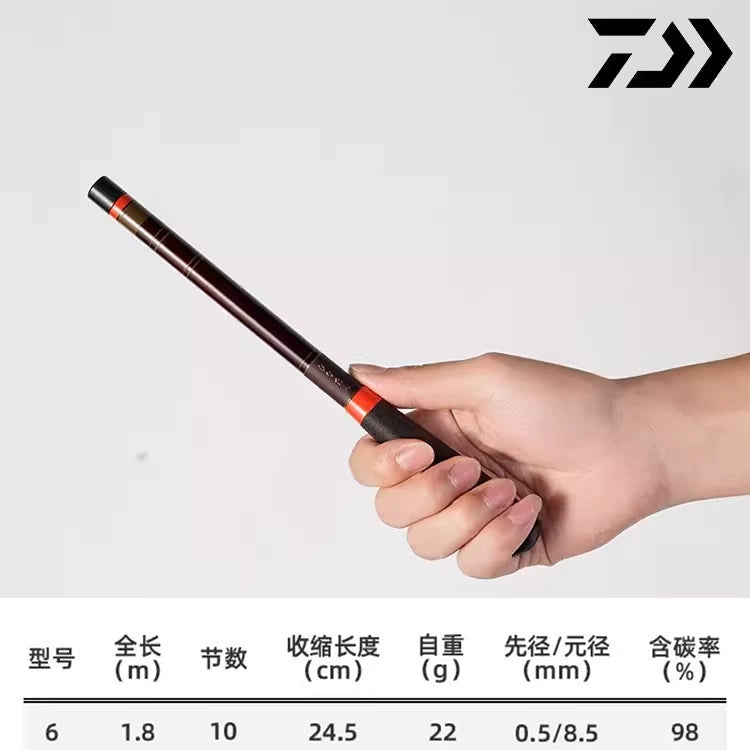 DAIWA up to gigawatts, pocket mini short rod