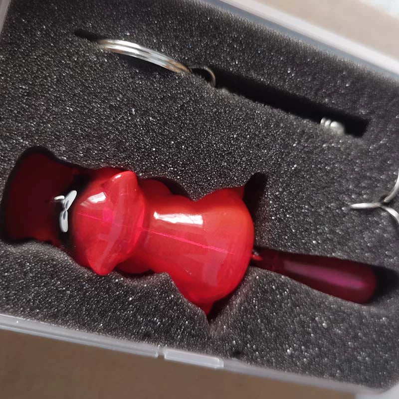 Cute Little Raccoon Hard Bait Mino Fake Bait Key Chain Dual Purpose Fishing Tackle