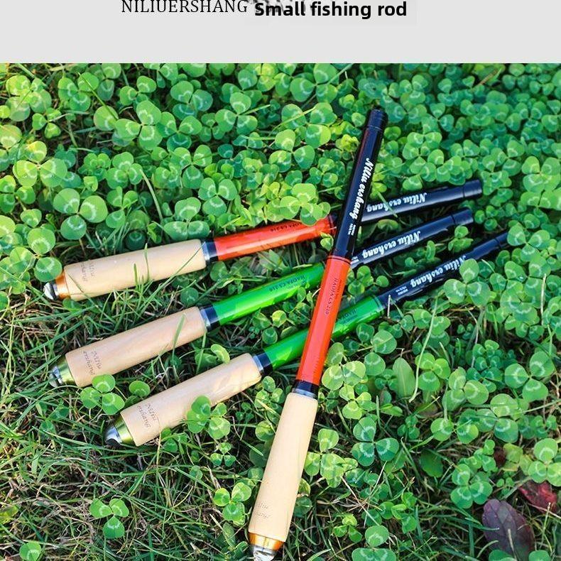 Microfishing rod set, ultra-short section, portable fishing rod