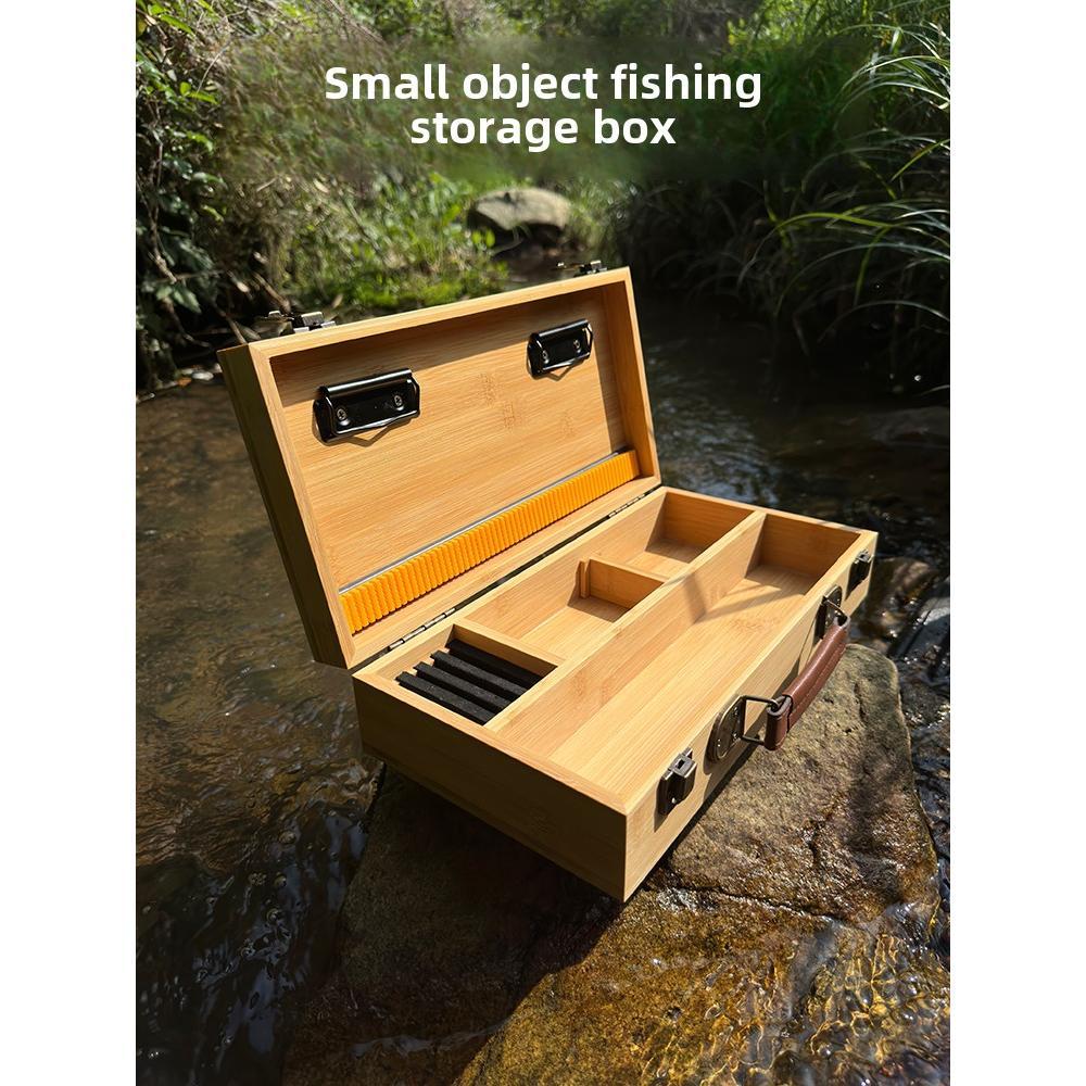 Micro fishing storage box, portable box