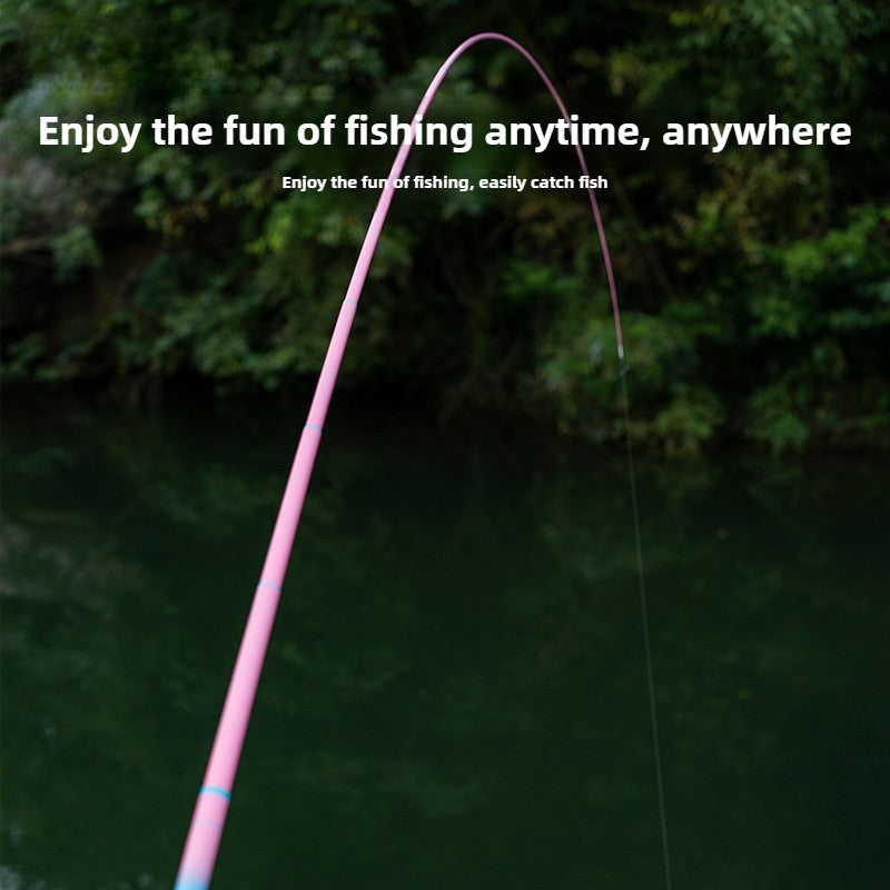 Ringing Cat Micro Fishing and Tanago Fishing Rod, Lightweight and Portable, Short Section Rod
