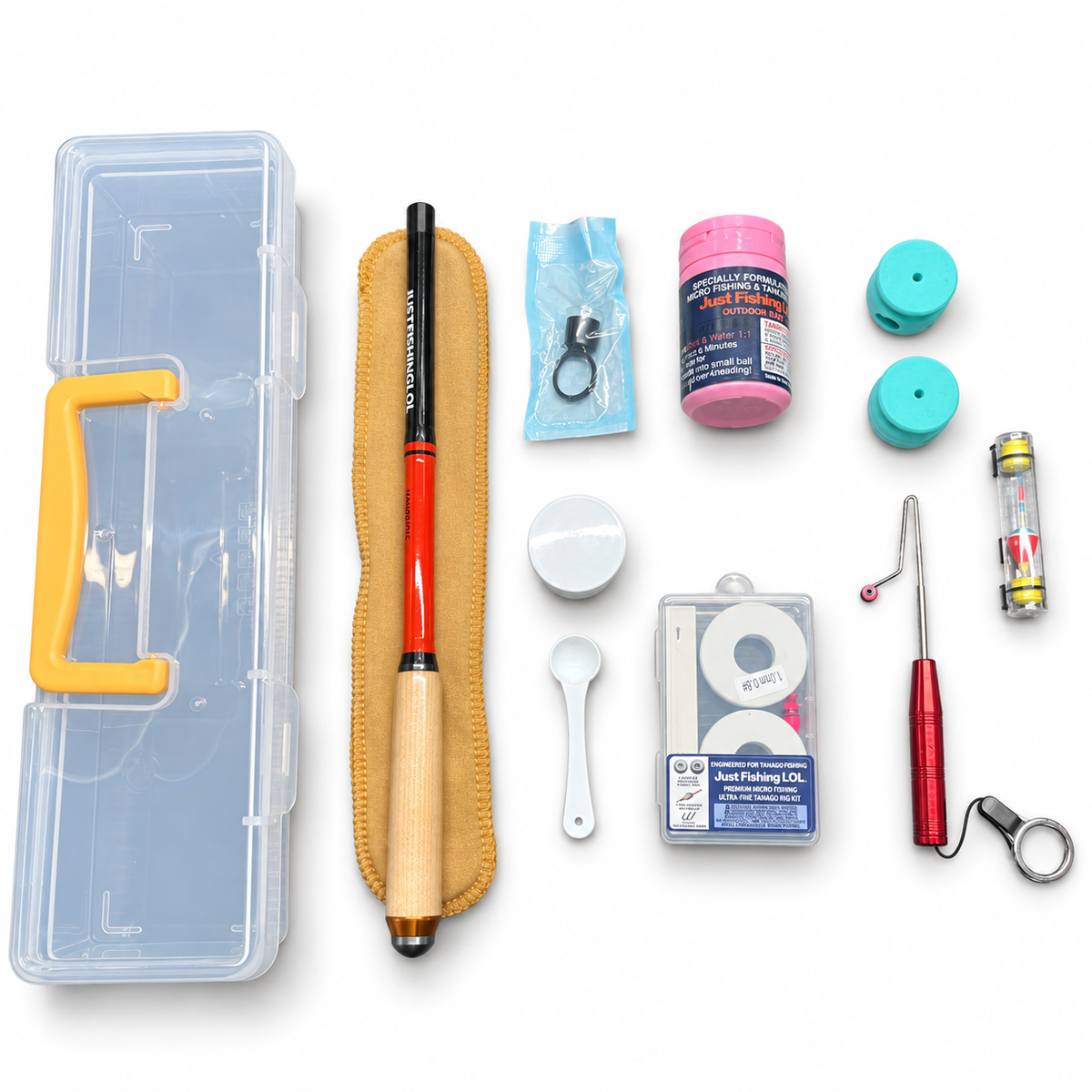 Canyon Red Origin Series rod with Complete Starter Kit accessories