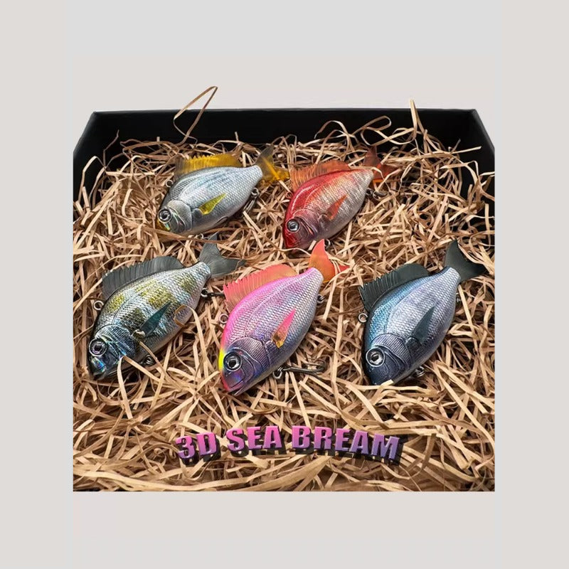 Plastic VIB snapper Luya bait ABS with beads, light seawater universal bait