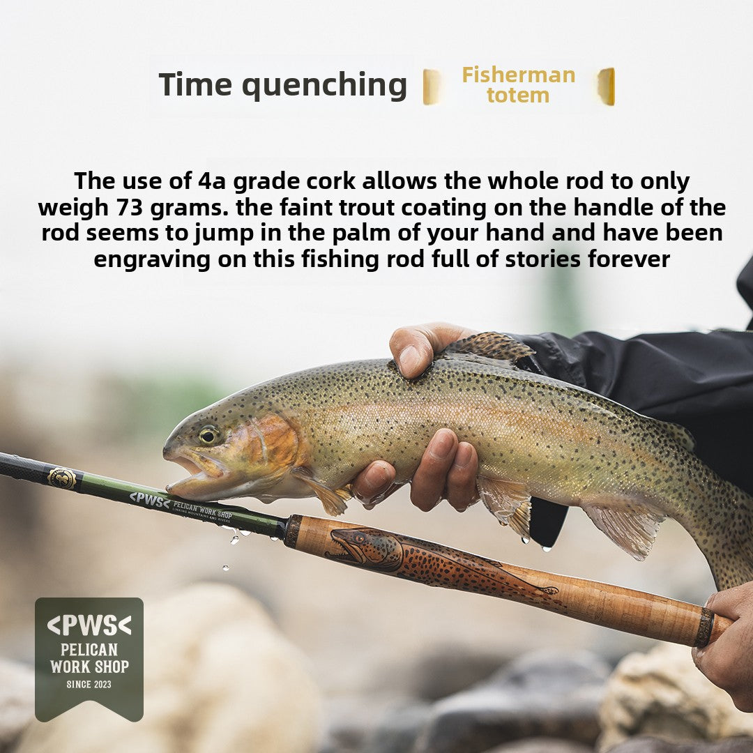 Yichuan Tenkara Fishing Rod 3.3 meters