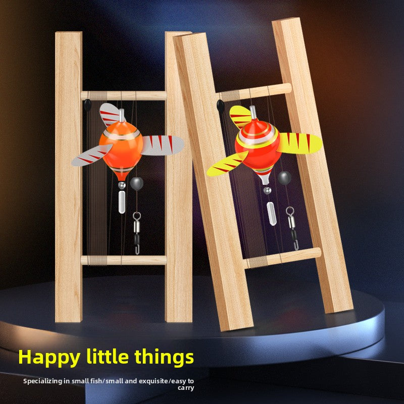 Anti-Tangle Rotating Micro Fishing Float – Perfect for Stream Fishing & Light-Bite Fish