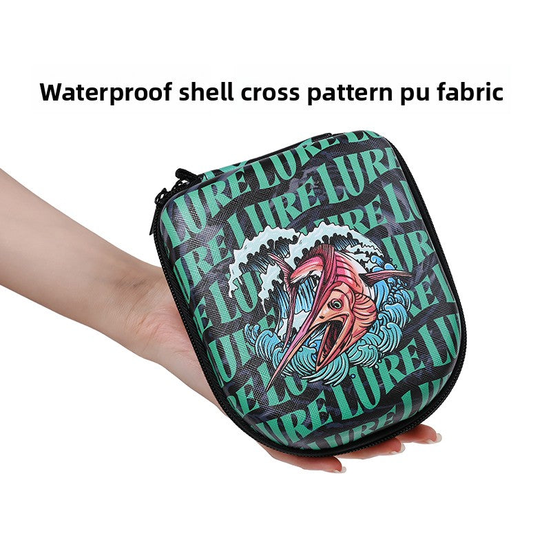 Hard Shell Baitcasting Reel Bag – Protective Storage Case for Water Drop Wheels