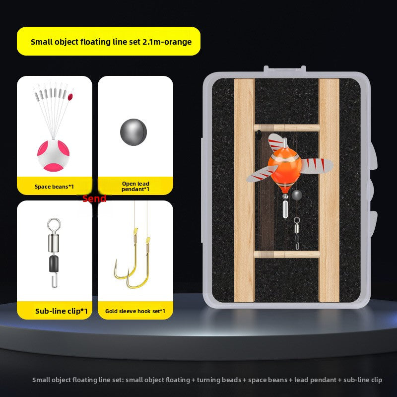 Anti-Tangle Rotating Micro Fishing Float – Perfect for Stream Fishing & Light-Bite Fish