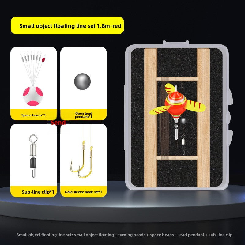 Anti-Tangle Rotating Micro Fishing Float – Perfect for Stream Fishing & Light-Bite Fish