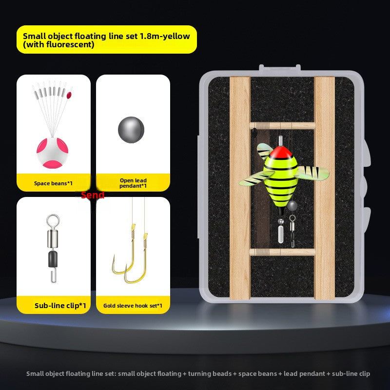 Anti-Tangle Rotating Micro Fishing Float – Perfect for Stream Fishing & Light-Bite Fish