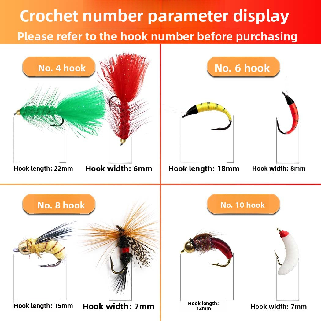 All-in-One Fly Tying Lure Kit for Small & Medium Fish