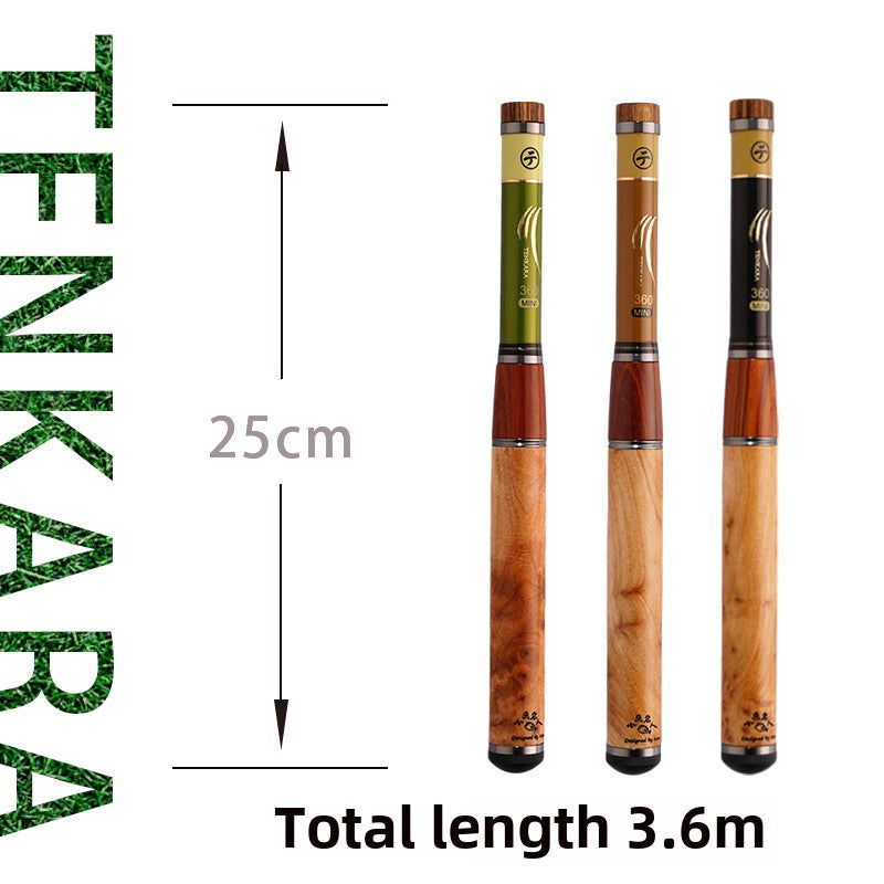 Mini Ultralight Tenkara Stream Rod – Portable Collapsible Design