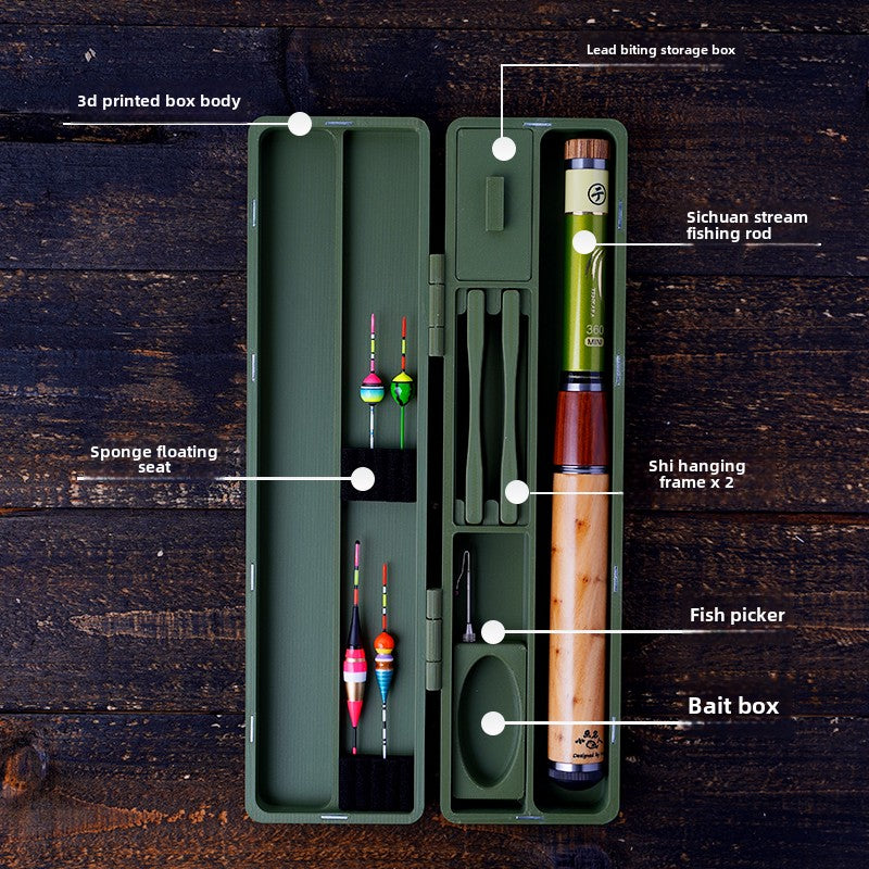 Mini Ultralight Tenkara Stream Rod – Portable Collapsible Design
