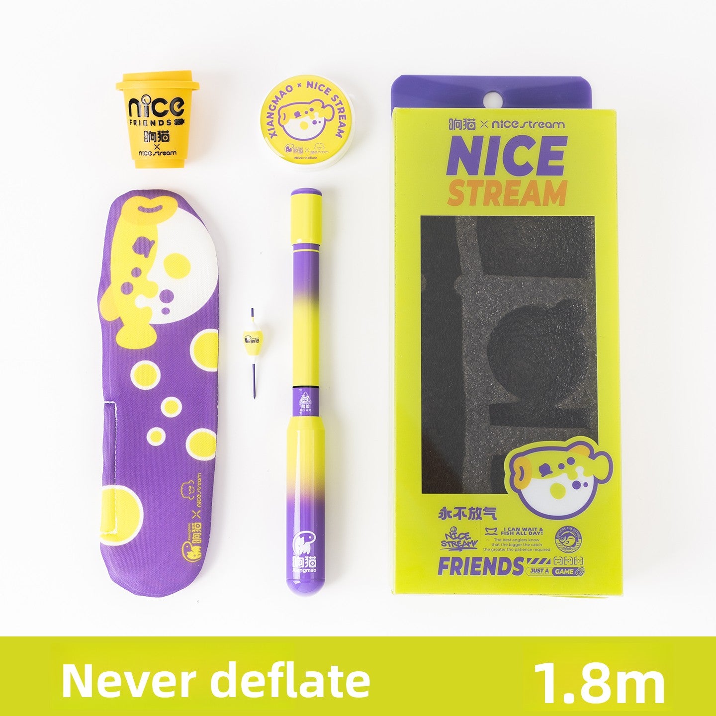 Ringing Cat Micro Fishing and Tanago Fishing Rod, Lightweight and Portable, Short Section Rod