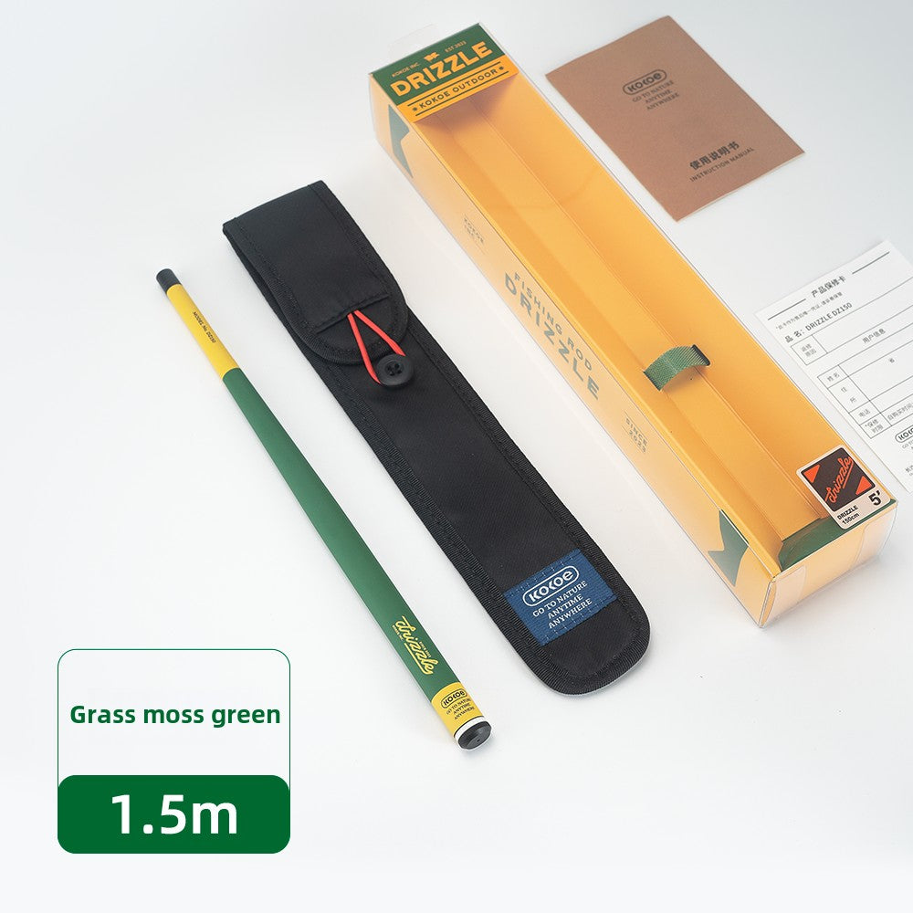 Kokoe Drizzle Micro Fishing Rod, Portable Mini Short Section Stream, Hand Rod