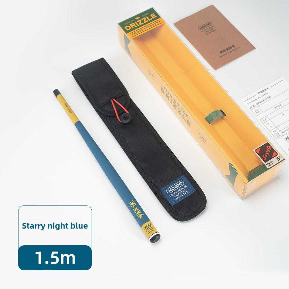 Kokoe Drizzle Micro Fishing Rod, Portable Mini Short Section Stream, Hand Rod