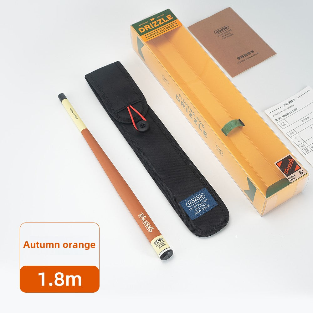 Kokoe Drizzle Micro Fishing Rod, Portable Mini Short Section Stream, Hand Rod