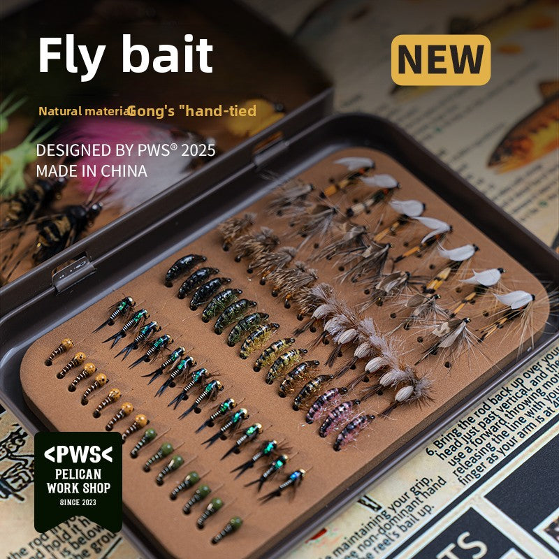 PWS Pelican Fishing - Fly Hook Bait Set Bionic Lure Fly Fishing Fly Bait