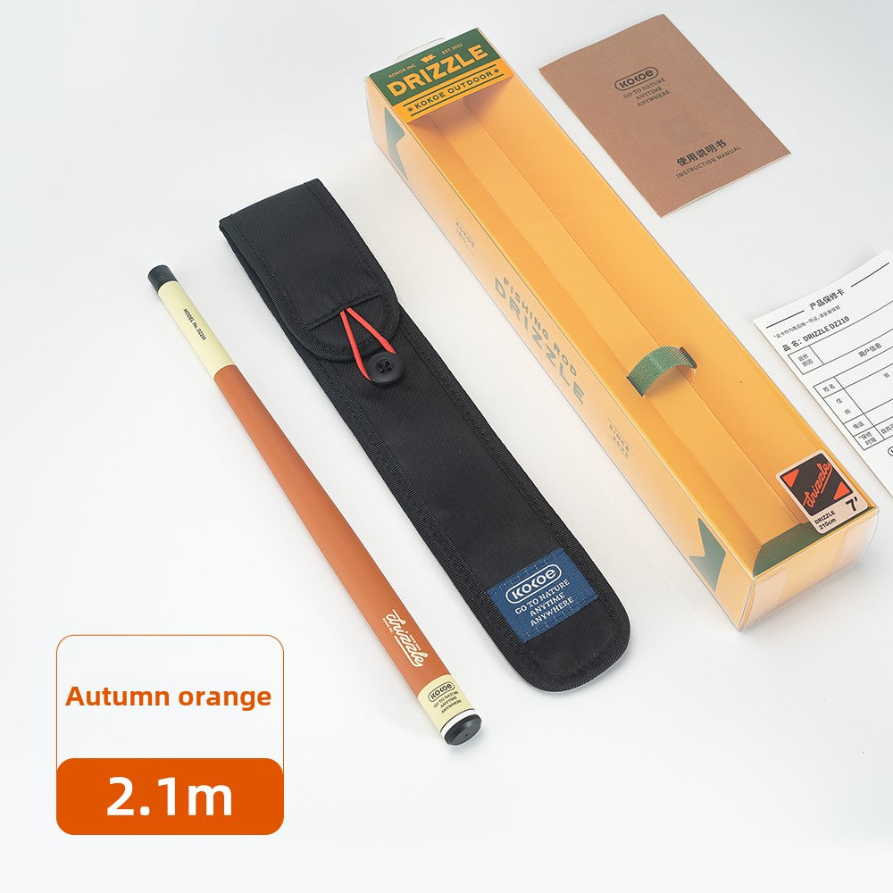 Kokoe Drizzle Micro Fishing Rod, Portable Mini Short Section Stream, Hand Rod