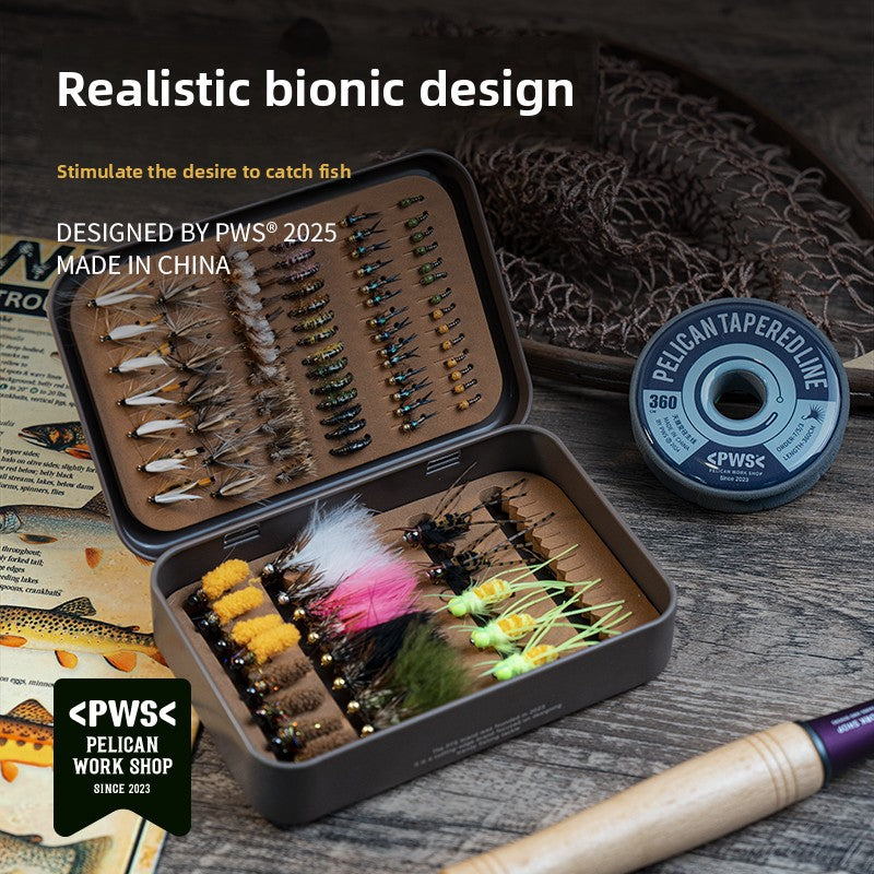PWS Pelican Fishing - Fly Hook Bait Set Bionic Lure Fly Fishing Fly Bait