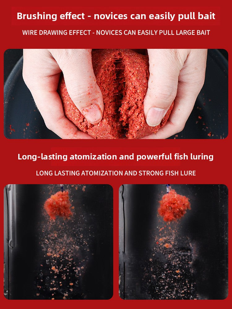 Dragon King hates blue crucian carp x5 thick fishy crucian carp bait fishing field blue crucian carp bait wild fishing autumn and winter