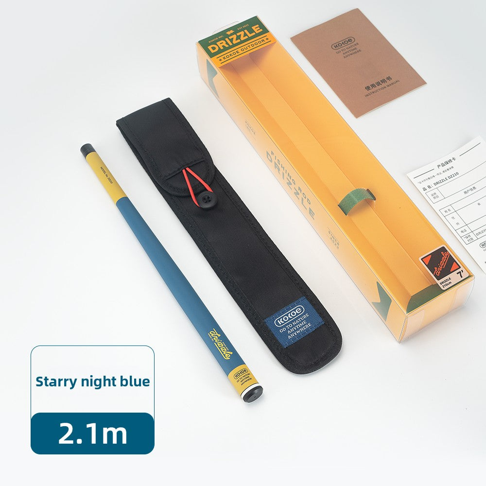 Kokoe Drizzle Micro Fishing Rod, Portable Mini Short Section Stream, Hand Rod