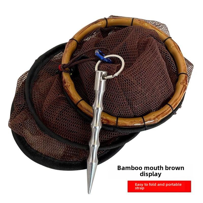 Bamboo whip stream fish protection