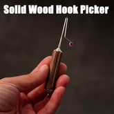 Handmade Solid Wood Hook Quick Picker